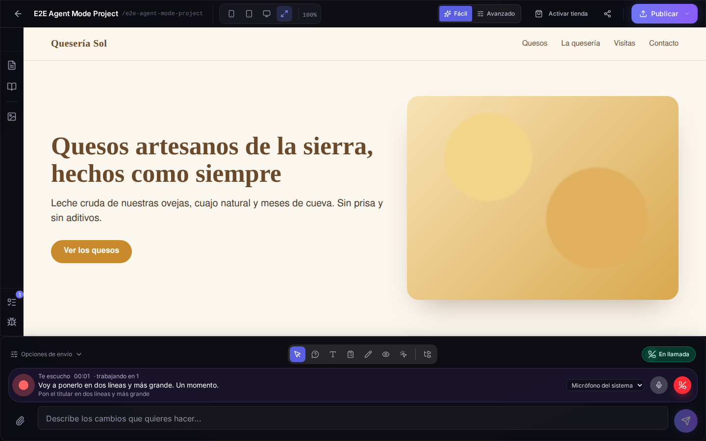 Call Sofi: talk to your website like on the phone
