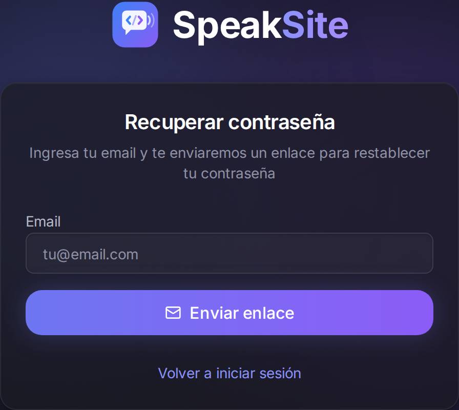 Solo te pide el correo. No hace falta que recuerdes nada más.